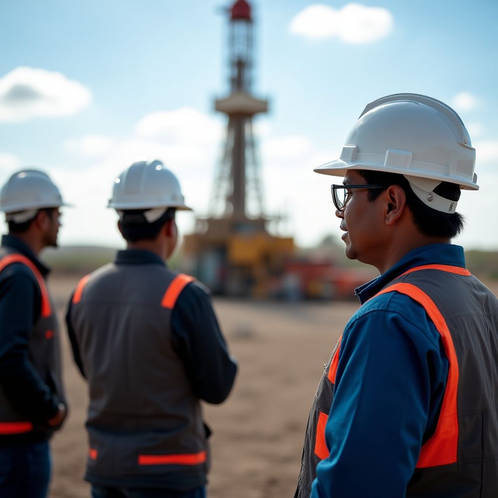 Visita técnica a instalación petrolera